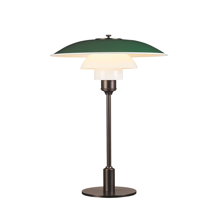 PH 3½-2½ bordlampe, grøn