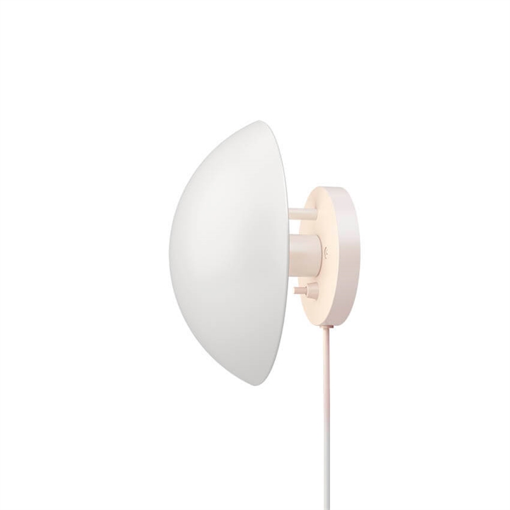 PH Hat Ø225 væglampe, hvid