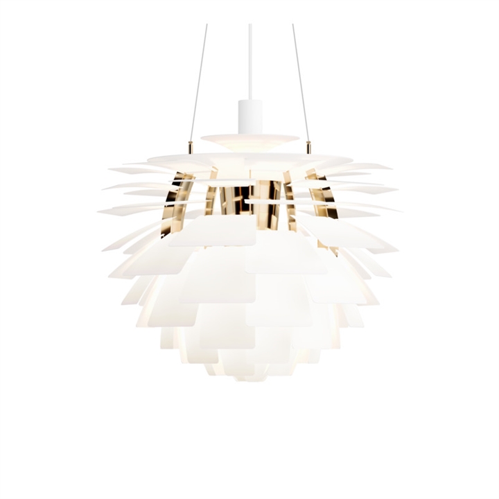 PH Artichoke Ø60 pendel, soft white/messing