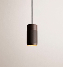 Thorup Copenhagen Patrone pendel, bruneret messing, 120 mm
