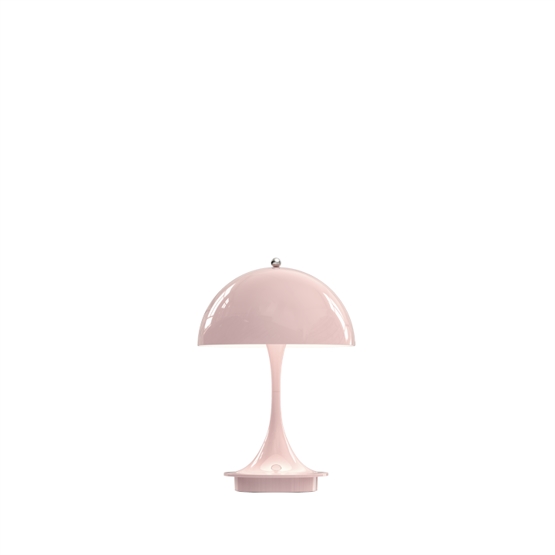 Panthella 160 Portable, lys rosa akryl