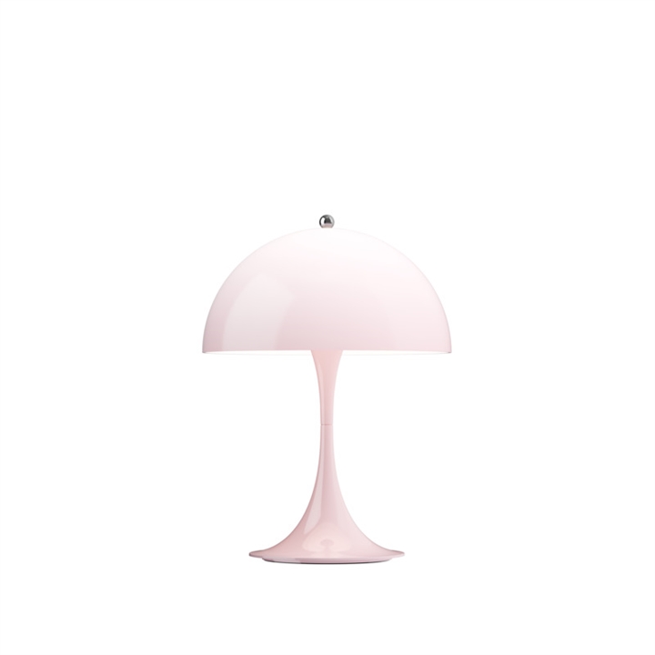 Panthella 250 Portable V3 bord- / batterilampe, lys rosa opal