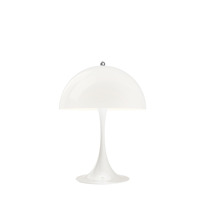 Panthella Ø32 bordlampe, hvid opal akryl