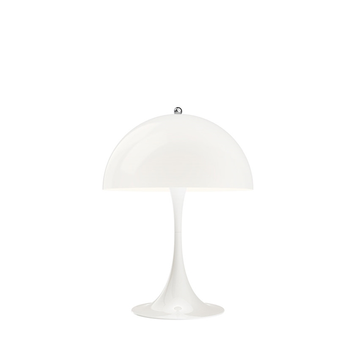 Panthella 320 bordlampe, hvid opalt akryl