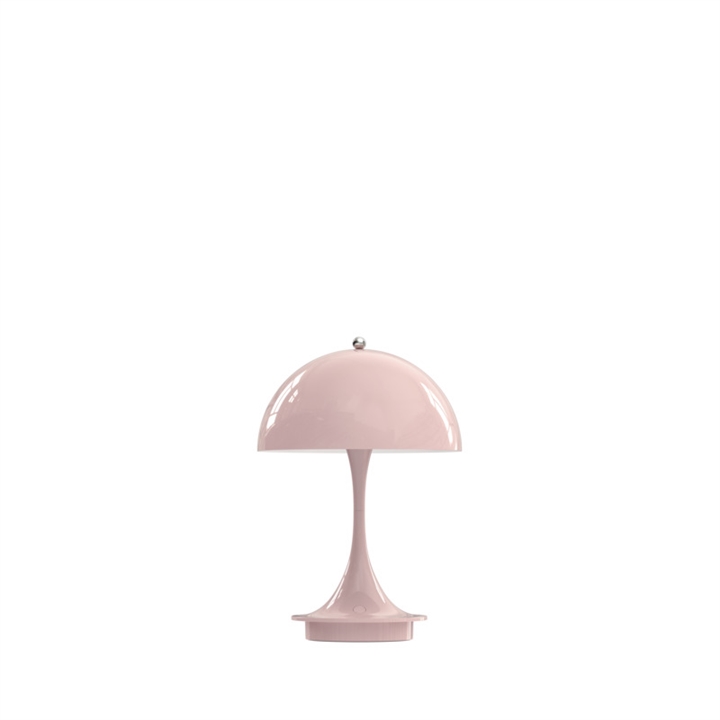 Panthella Portable V2 bordlampe / batterilampe, metal lys rosa