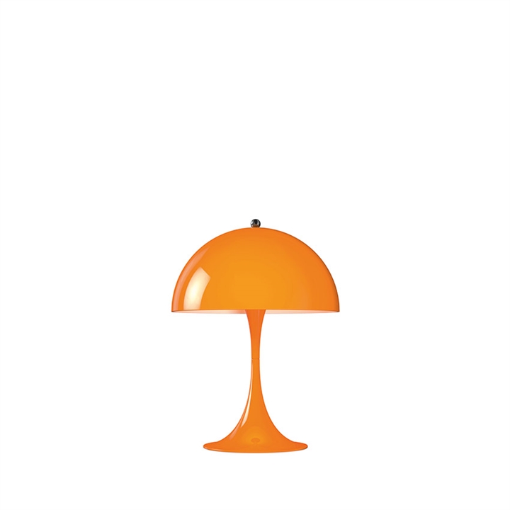 Panthella 250 bordlampe, metal orange
