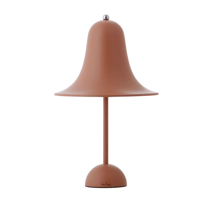 Pantop bordlampe, terracotta