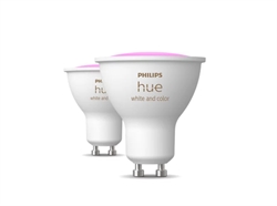 Philips Hue White and Color Ambiance 4,2W LED GU10 400lm (2 stk.) 