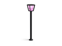 Philips Hue Econic WCA udendørs søjlelampe, sort