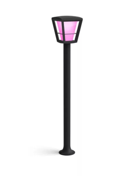Philips Hue Econic WCA udendørs søjlelampe, sort