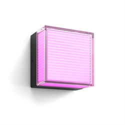 Philips Hue Semeru WCA udendørs væglampe (firkantet), sort