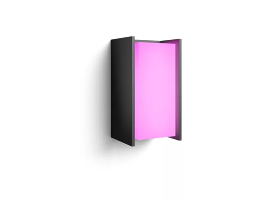 Philips Hue Turaco udendørs væglampe, antrasit