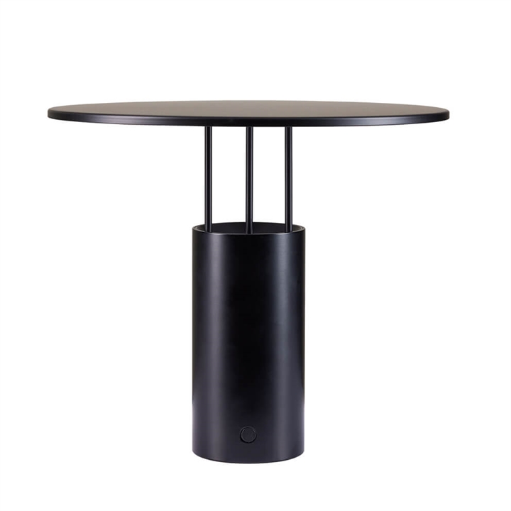 Tempel bordlampe, sort