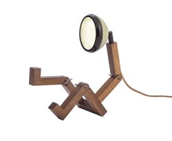 Mini Mr. Wattson bordlampe, Desert grøn