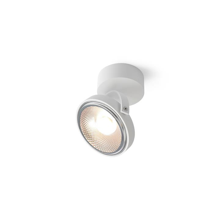 Pin-Up 1 Round LED, hvid