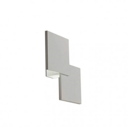 Puzzle Double Square 2700K væglampe/loftlampe, hvid 
