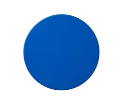 Planet væglampe disk, electric blå