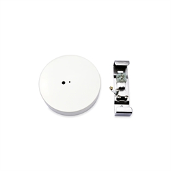 Reservedel: Flos BELLHOP GLAS S loftroset i PC, blank hvidlakeret