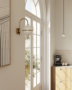 Circle of Life væglampe og pendel Ø110