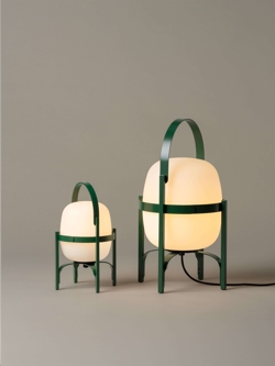 Cestita Alubat og Cesta Exterior i engelsk grøn