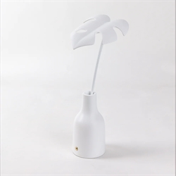 Seletti Leaf Light Delicio batterilampe / bordlampe, hvid
