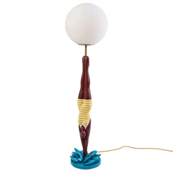 Seletti Lady Diver bordlampe - Yellow
