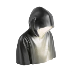 Seletti Bad Guy bordlampe, sort