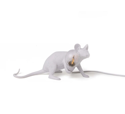 Seletti Mouse bordlampe - Lop lying down m/USB kabel