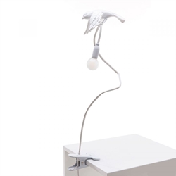 Seletti Sparrow lampe - Taking off med klemme