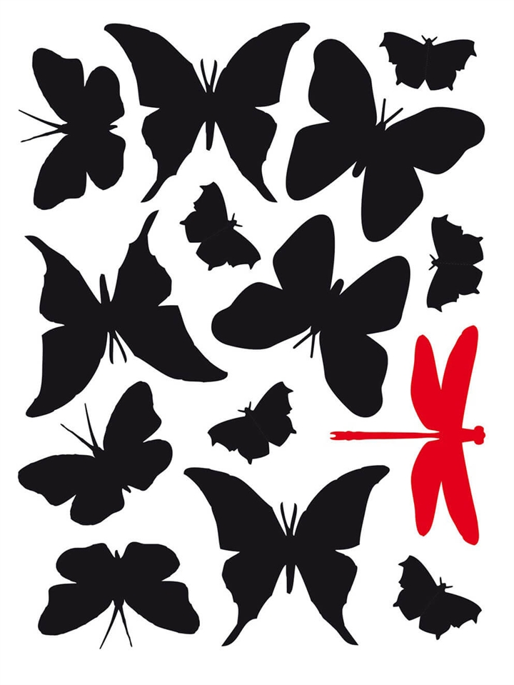 Sorte sommerfugle til La Festa delle Farfalle