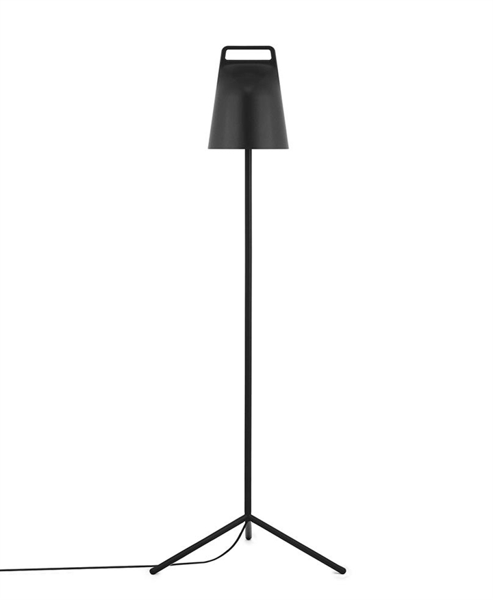 Stage gulvlampe, Sort