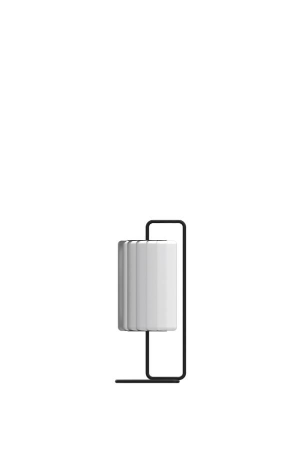 TR37 bordlampe, PC Nonwoven/hvid, 22 x 59 cm