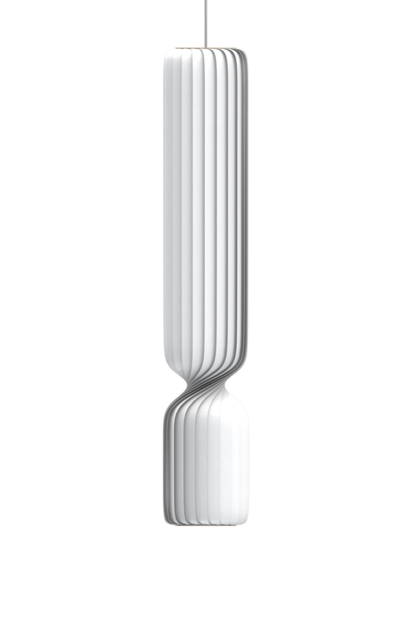 TR41 pendel, PC Nonwoven/hvid, 140 x 25 cm