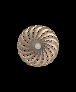 TR5 væglampe, birk/natur, 40 x 18 cm