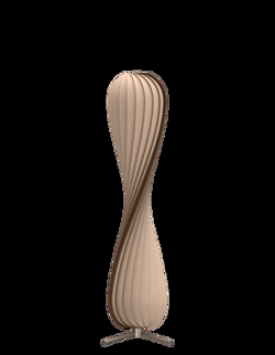 TR7 gulvlampe, birk/natur, 25 x 117 cm