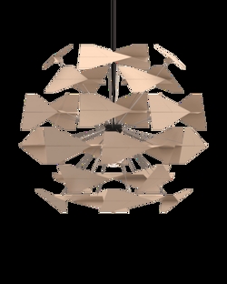 TR747 pendel, birk/natur, 80 x 60 cm