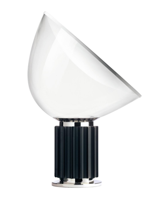 Taccia Bordlampe, sort