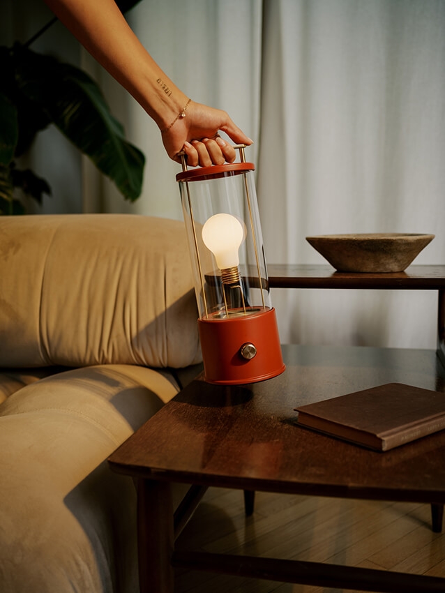 Tala The Muse Portable Lamp, Pomona Red