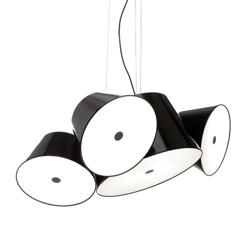 Tam Tam Mini 3 pendel, sort midterskærm