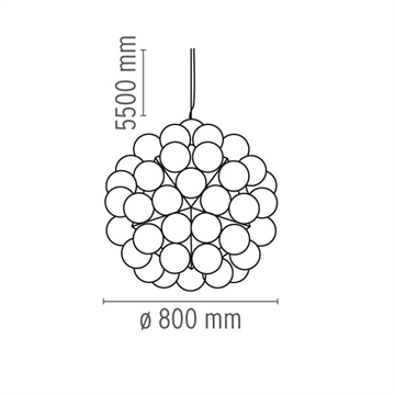 Flos Taraxacum 88 S1 pendel