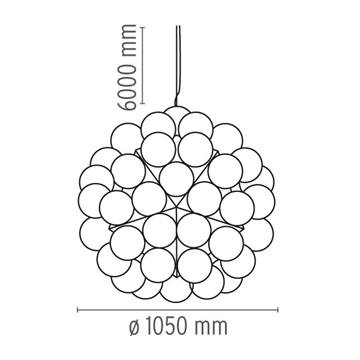 Flos Taraxacum 88 S2 pendel