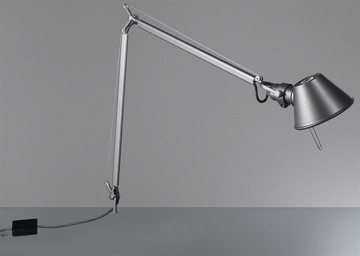 Tolomeo Midi bordlampe LED, grå UDEN bordfod (3000K)