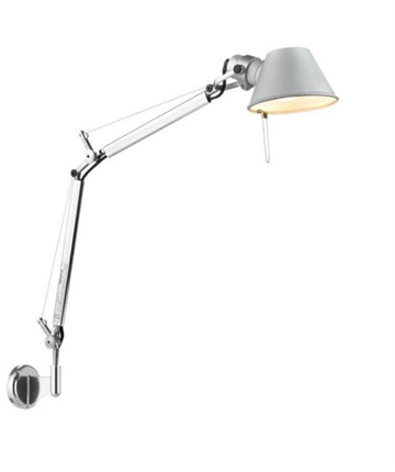 Tolomeo Micro Parete / Væglampe, aluminium