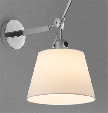 Tolomeo Parete Ø24, satin