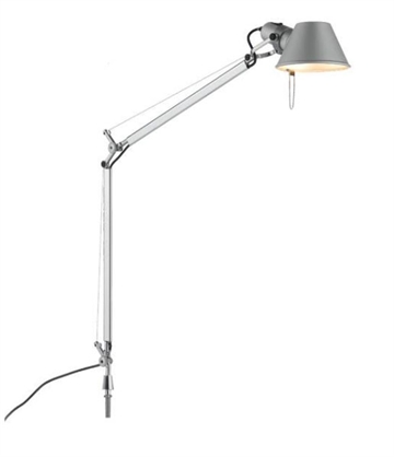 Tolomeo bordlampe, aluminium m/bordbolt