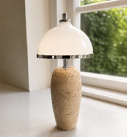 Travertin lamper