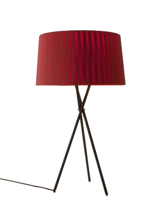 Tripode G6 bordlampe, rød