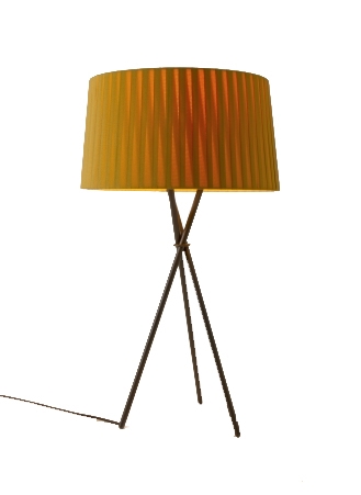 Tripode G6 bordlampe, sennepsgul