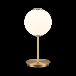 Audrey Move batterilampe / bordlampe, messing/opal