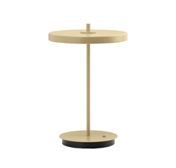 Asteria Move Monochrome batteri-/bordlampe, butter gul